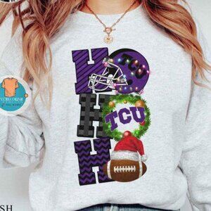 TCU Horned Frogs Football Game Day Shirt Sweatshirt Retro grey y2k